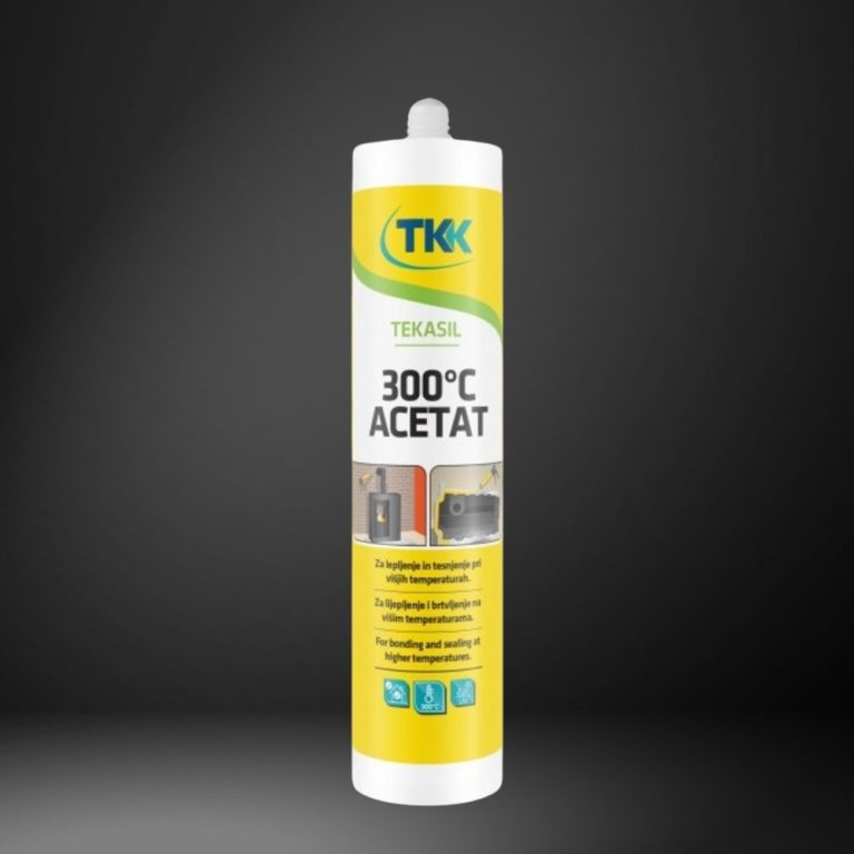 TKK Ecetes Hőálló 300C Fekete / 300 ml